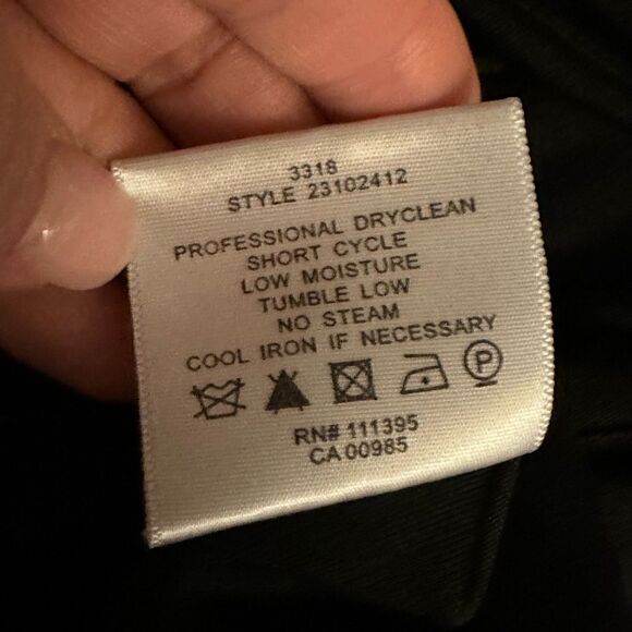 Tory Burch black silk dress - Picture 6 of 7